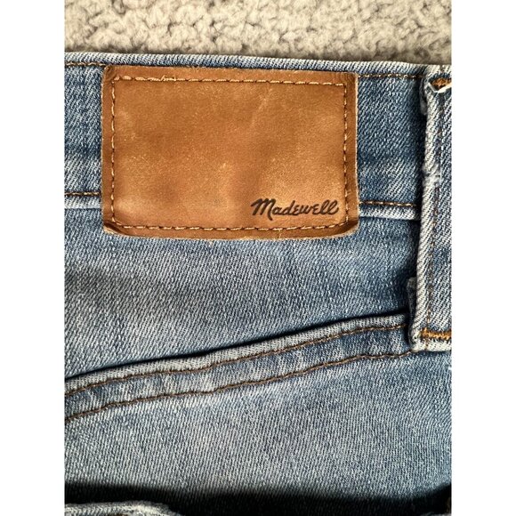 Madewell Womens Jeans 9" High-Rise Skinny 28T (fits 26x32) Blue Denim Stretch - Picture 11 of 12